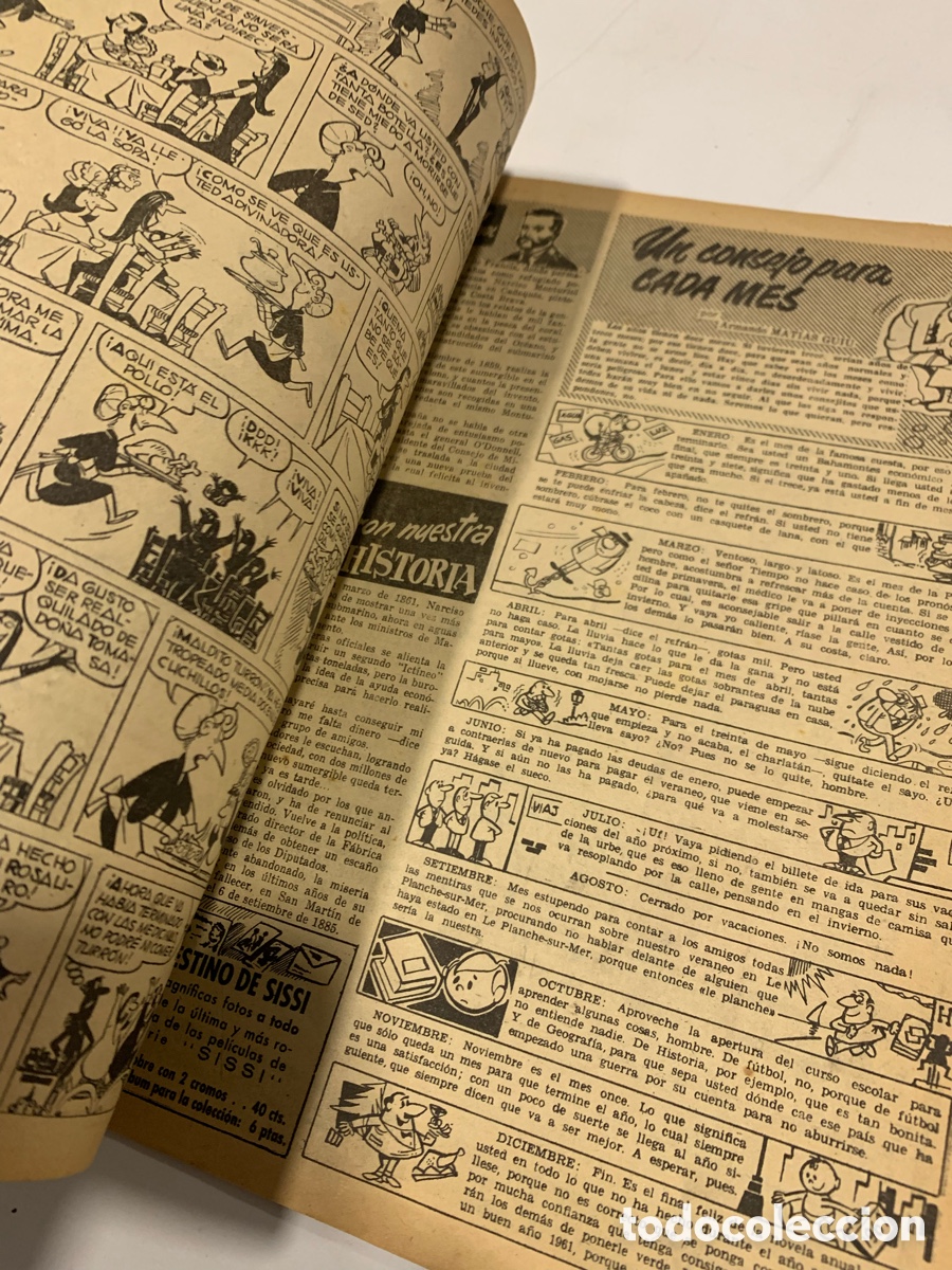 Tebeos: Tebeo almanaque para 1960 ddt - Foto 5