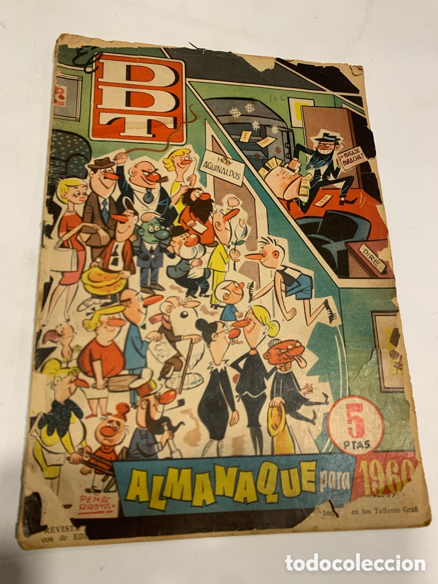 Tebeos: Tebeo almanaque para 1960 ddt - Foto 1