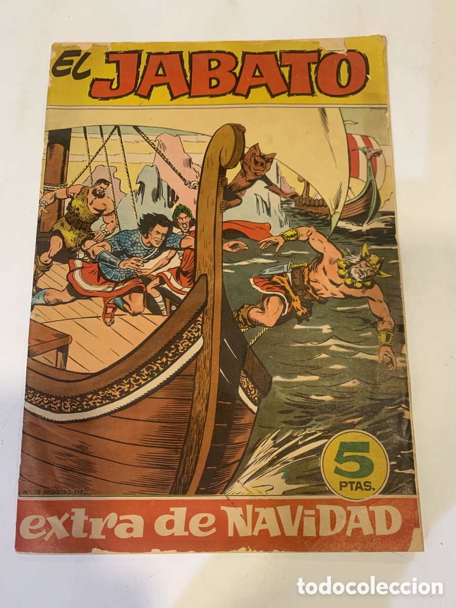 Tebeos: tebeo el jabato original extra de navidad - Foto 1