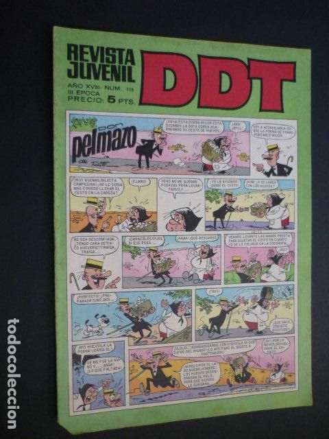 Tebeos: COMIC DDT REVISTA JUVENIL N&ordm; 115 - Foto 1