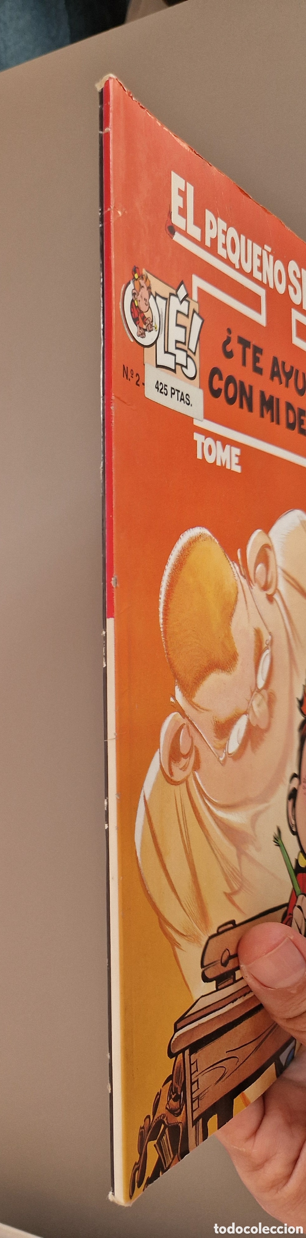Tebeos: Comic El peque&ntilde;o Spirou Coleccion Ole 2 Ediciones B Primera 1&ordf; edici&oacute;n - Foto 3