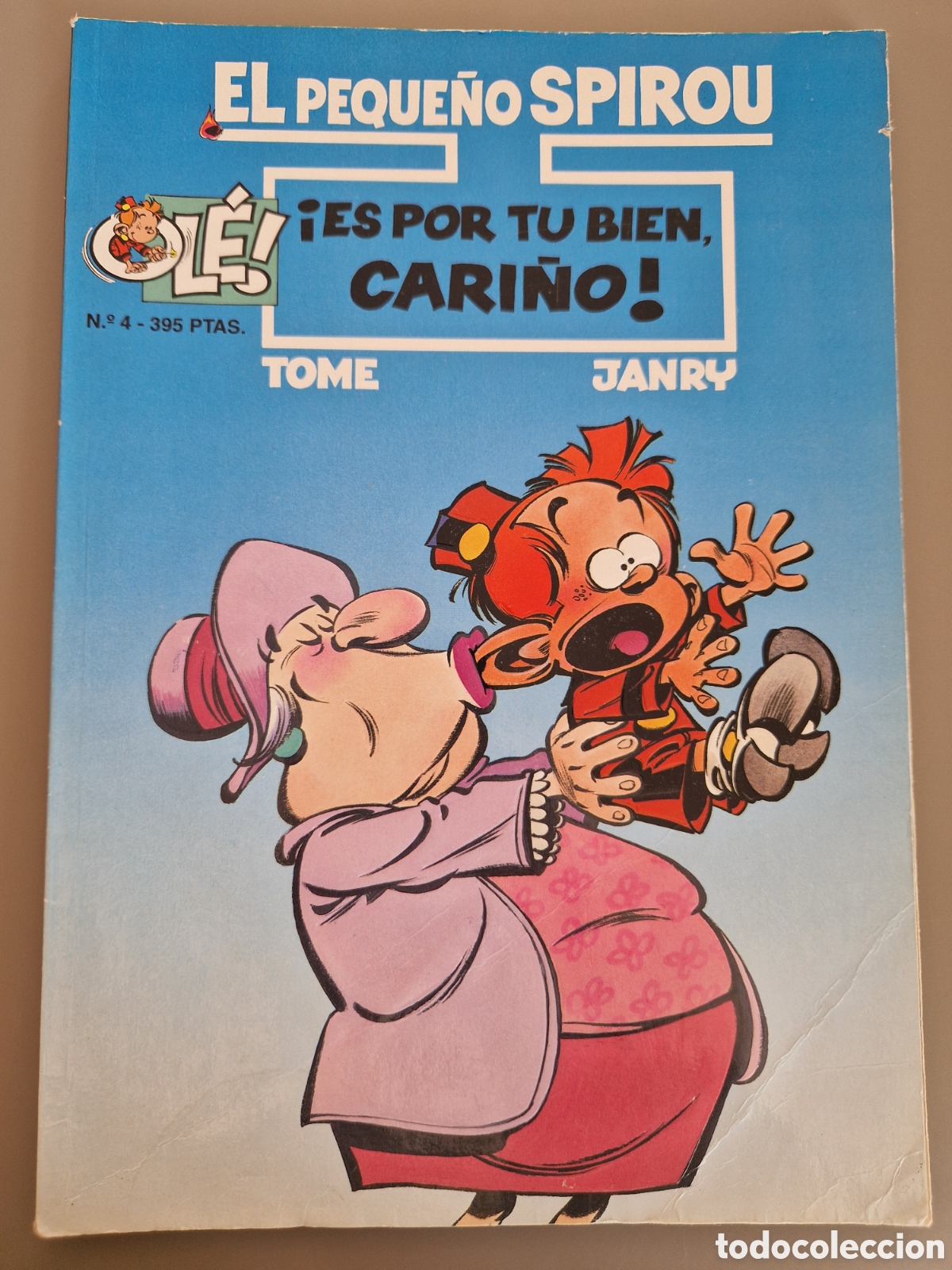 Tebeos: Comic El peque&ntilde;o Spirou Coleccion Ole 4 Ediciones B Primera 1&ordf; edici&oacute;n - Foto 1