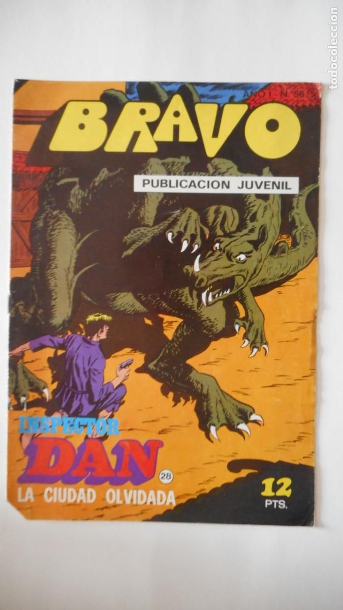 Tebeos: BRAVO. INSPECTOR DAN N&ordm; 56/28/ C-21 - Foto 1