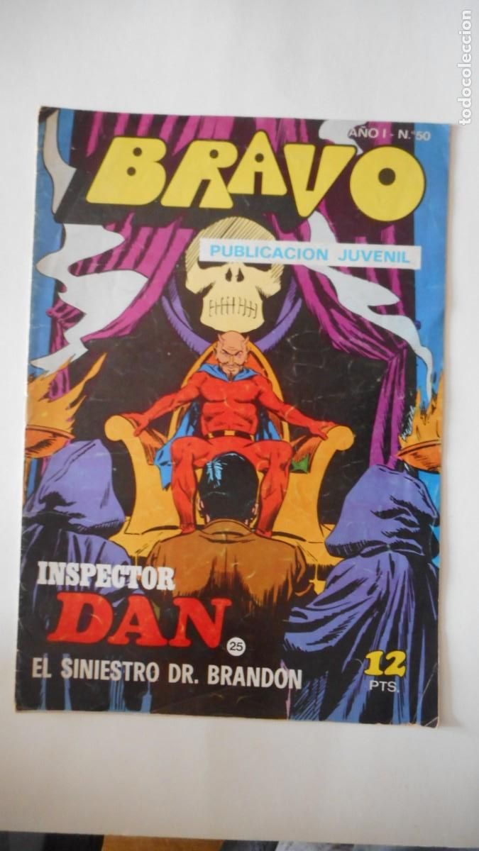 Tebeos: BRAVO. INSPECTOR DAN N&ordm; 50/25/ C-21 - Foto 1