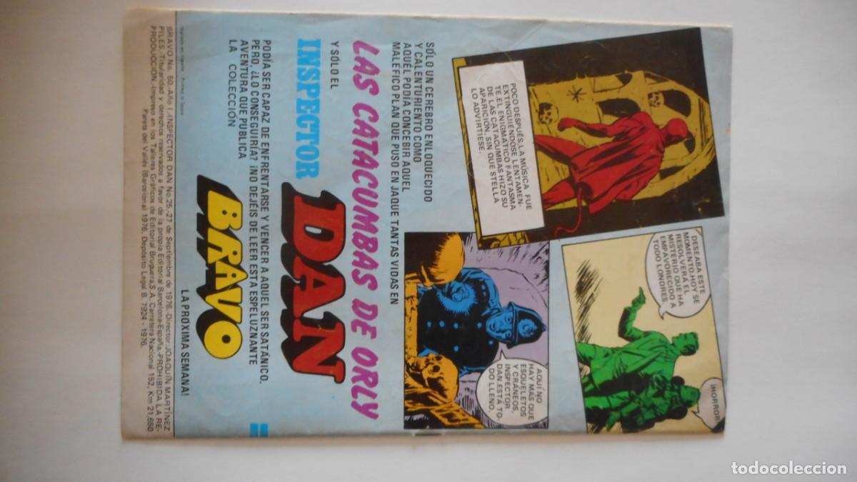 Tebeos: BRAVO. INSPECTOR DAN N&ordm; 50/25/ C-21 - Foto 2