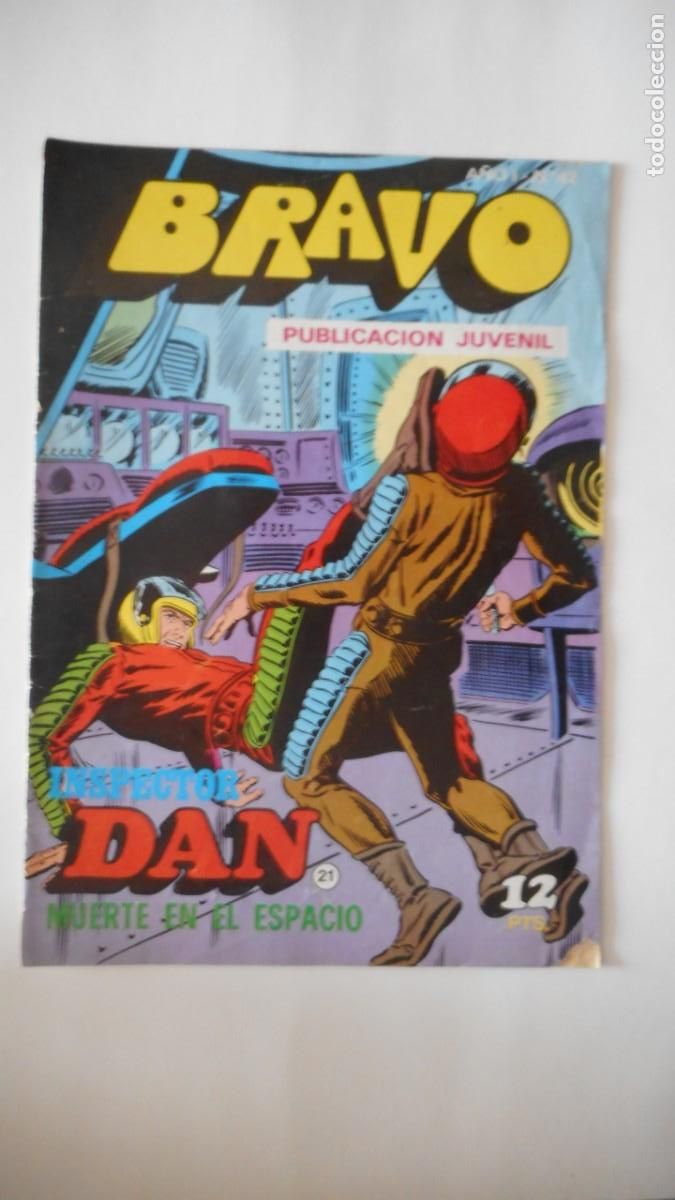 Tebeos: BRAVO. INSPECTOR DAN N&ordm; 42/21/ C-21 - Foto 1