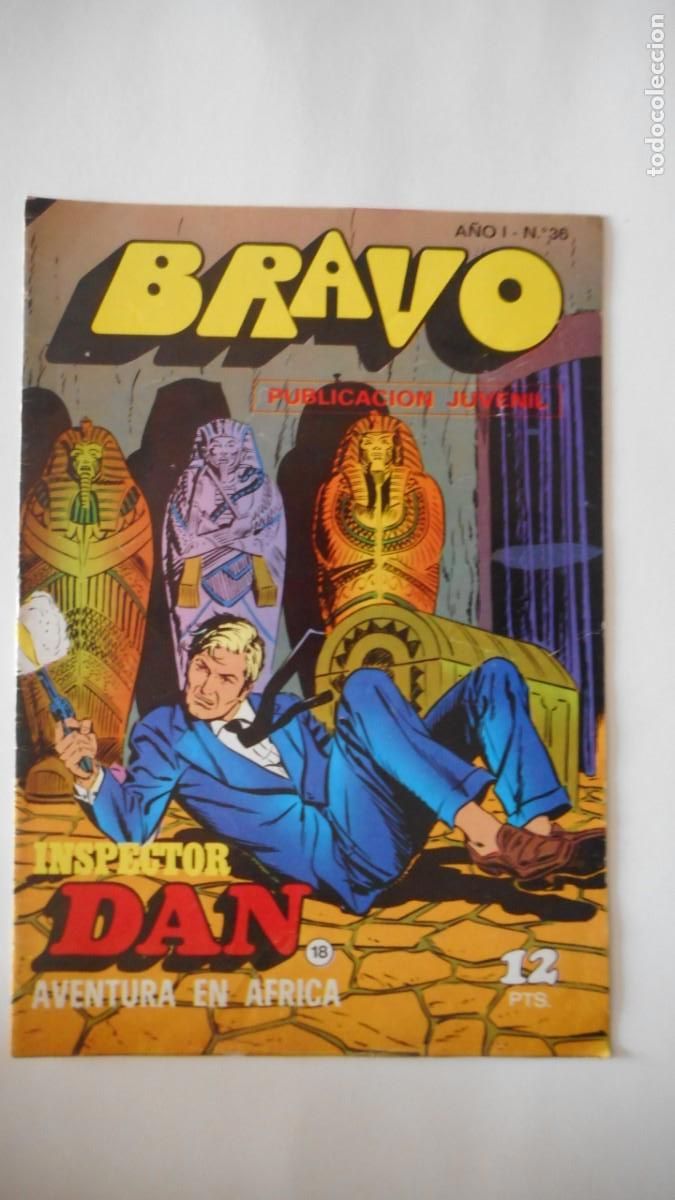 Tebeos: BRAVO. INSPECTOR DAN N&ordm; 36/18/ C-21 - Foto 1