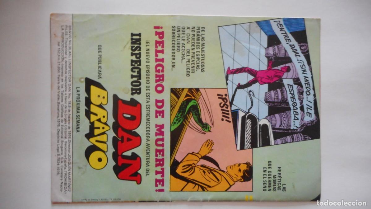 Tebeos: BRAVO. INSPECTOR DAN N&ordm; 36/18/ C-21 - Foto 2