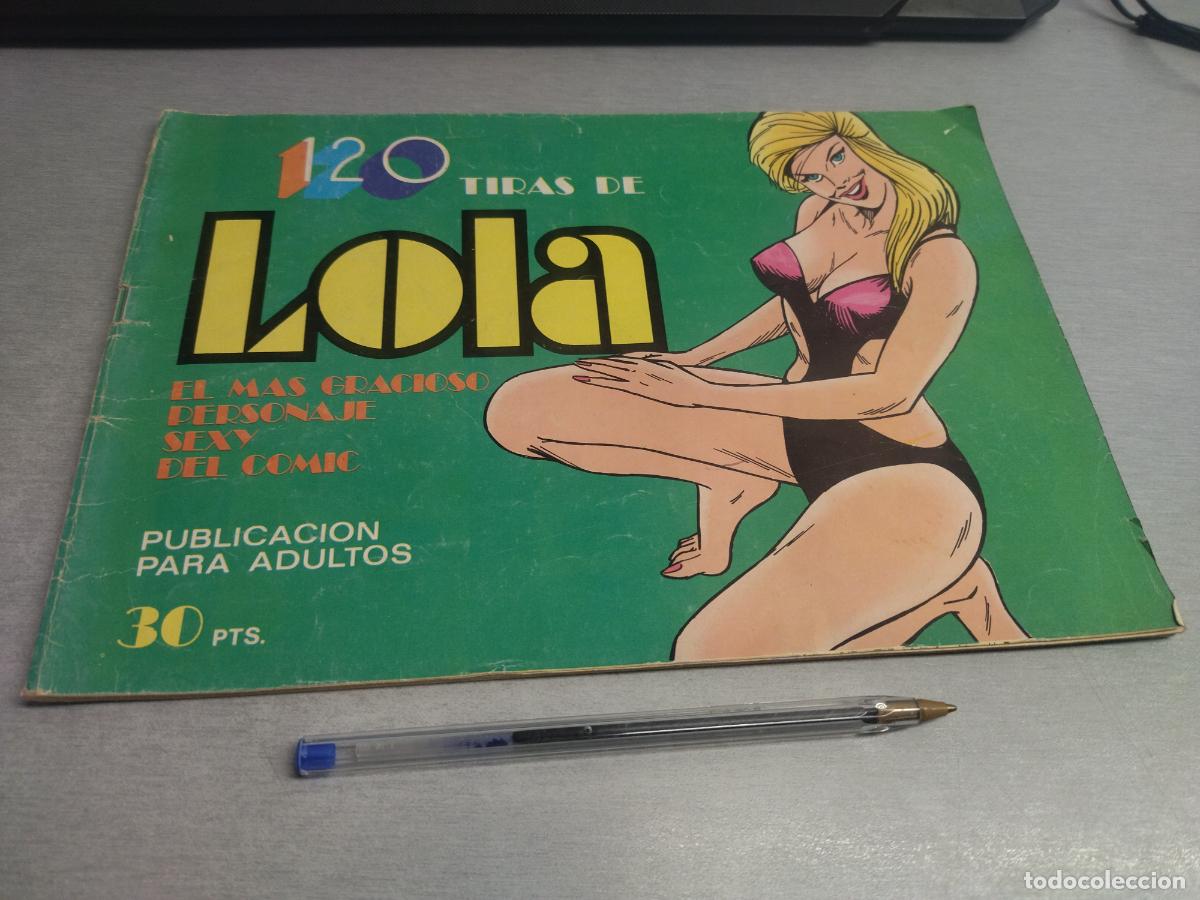 Tebeos: 120 TIRAS DE LOLA N&ordm; 13, EL M&Aacute;S GRACIOSO PERSONAJE SEXY DEL C&Oacute;MIC / BRUGUERA 1975