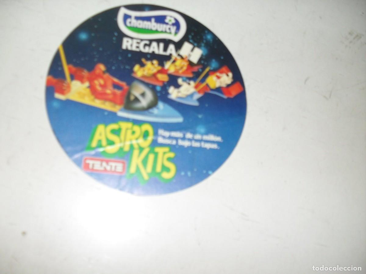 BDs: LAMINA PUBLICITARIA,CIRCULAR Y ADHESIVA DE CHAMBURCY REGALA ASTRO KITS.BRUGUERA,A&Ntilde;OS 80