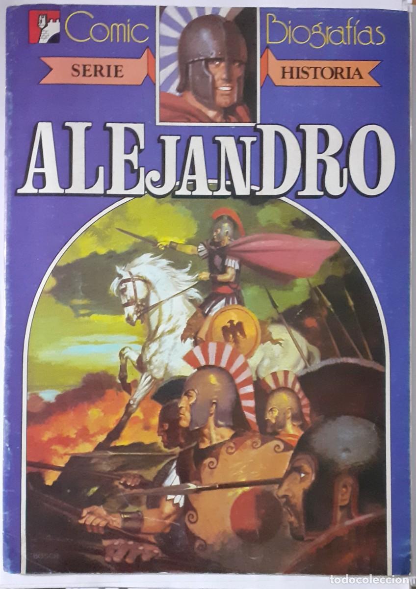 BDs: C&Oacute;MIC BIOGRAF&Iacute;AS-BRUGUERA- N&ordm; 9 -ALEJANDRO-1984-GRAN JOS&Eacute; M&ordf;. MARTIN SAUR&Iacute;-BUENO-ESCASO-LEA-0191