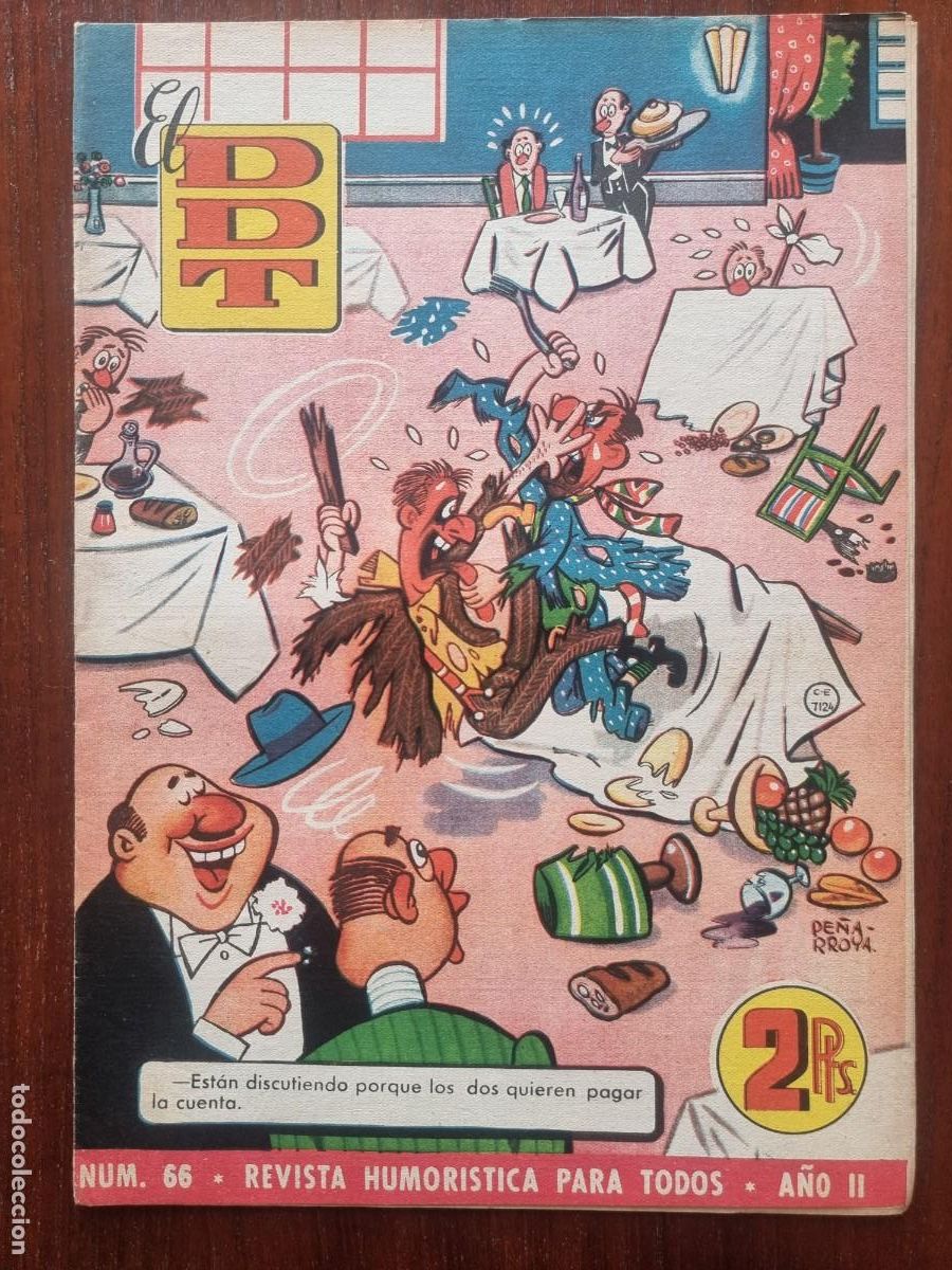 Tebeos: El DDT 66.Bruguera 1951 - Foto 1