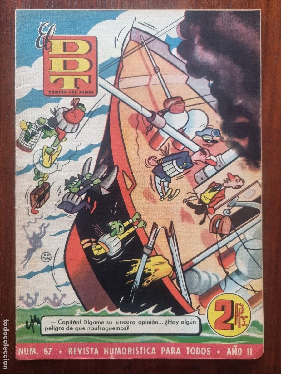Tebeos: El DDT 67.Bruguera 1951 - Foto 1