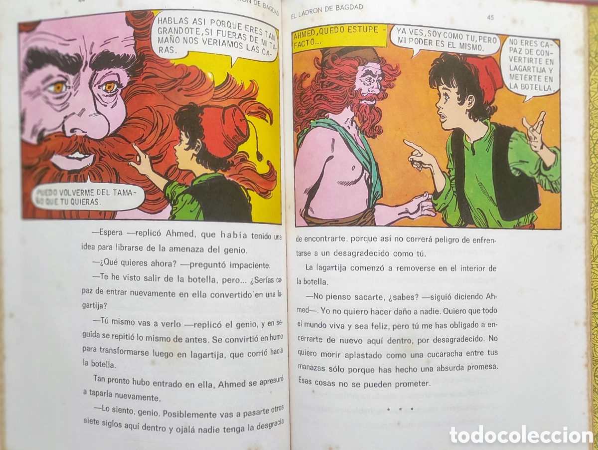 Tebeos: LIBRO EL LADRON DE BAGDAD - BRUGUERA - Foto 5