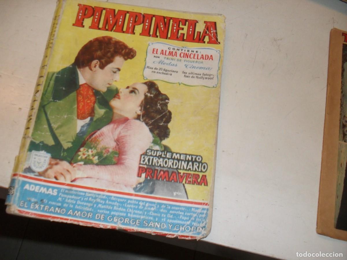 Comics: COLECCION PIMPINELA:EL ALMA CINCELADA,DE TRINI D EFIGUEROA.BRUGUERA,A&Ntilde;OS 40