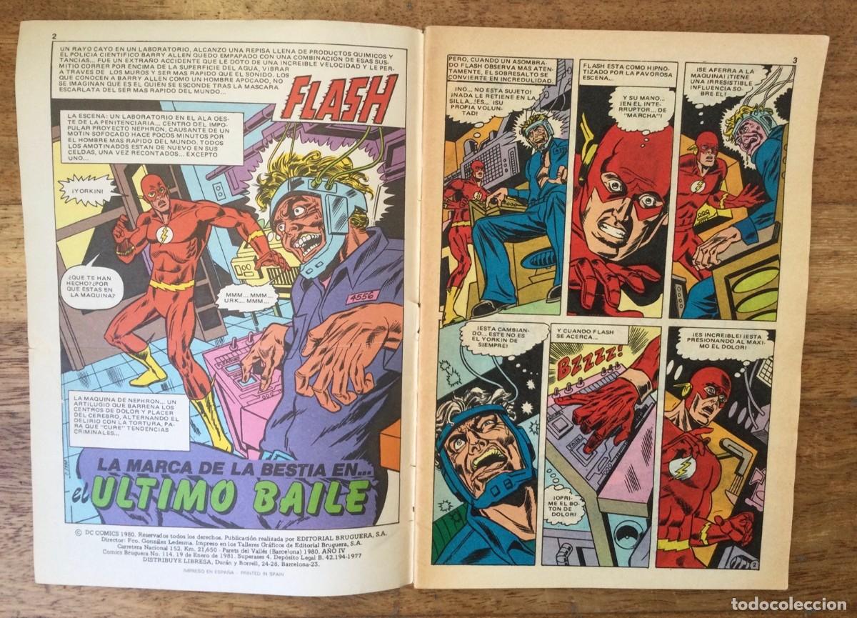 Tebeos: Flash. El h&eacute;roe m&aacute;s r&aacute;pido. N&ordm;4 (1981) - Foto 2