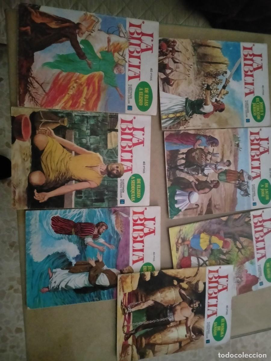 Tebeos: joyas literarias la biblia 7 numeros - Foto 1