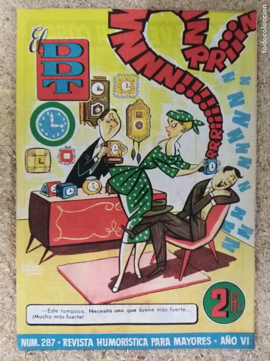 Tebeos: El DDT 287.Bruguera 1956 - Foto 1