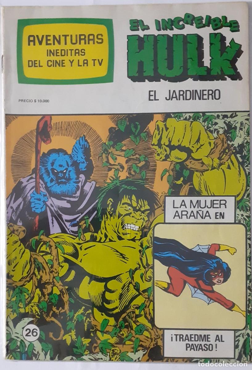 Comics: AVENTURAS IN&Eacute;DITAS DEL CINE Y TV-DELAZETA- N&ordm; 26 -LA MASA-MUJER ARA&Ntilde;A-1981-RARO-BUENO-LEA-0999