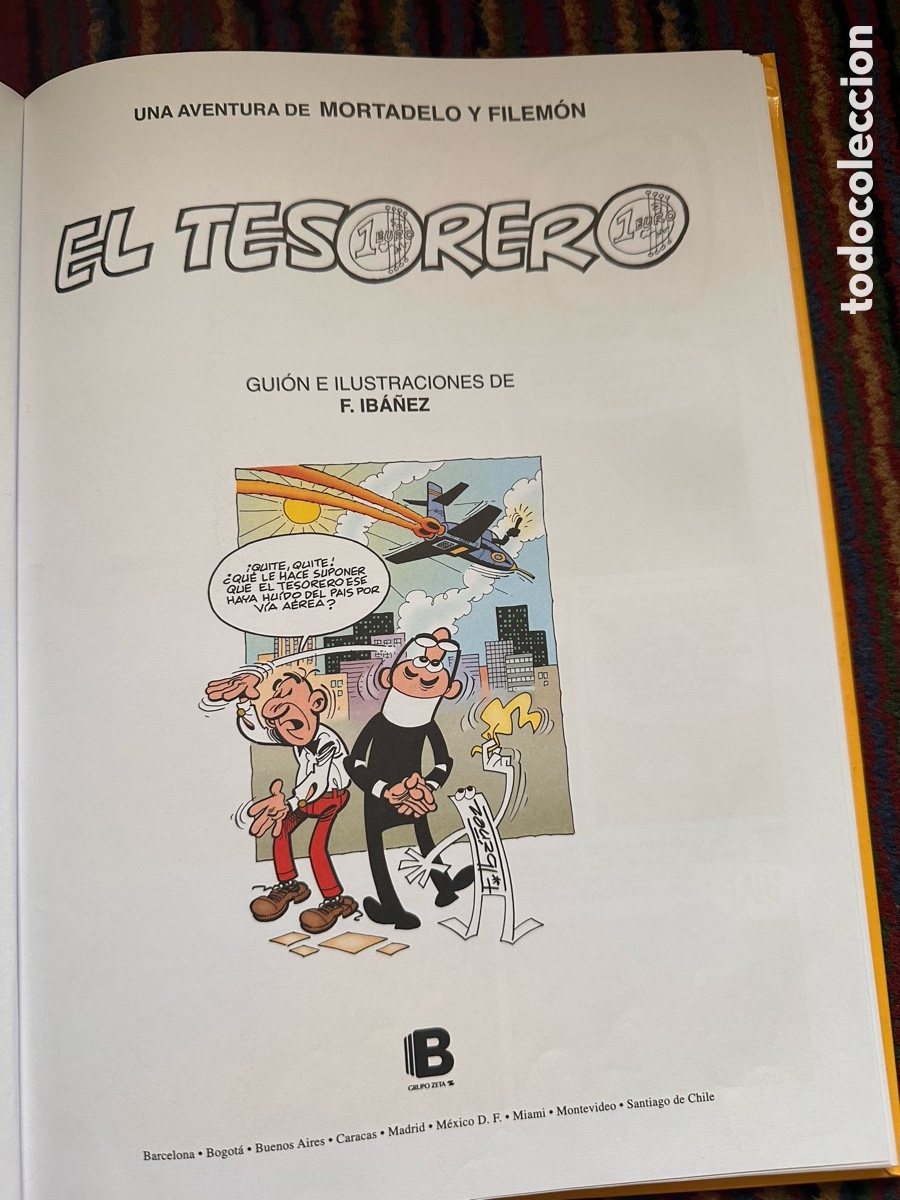 Tebeos: Mortadelo y Filem&oacute;n, el tesorero, quinta edici&oacute;n - Foto 3