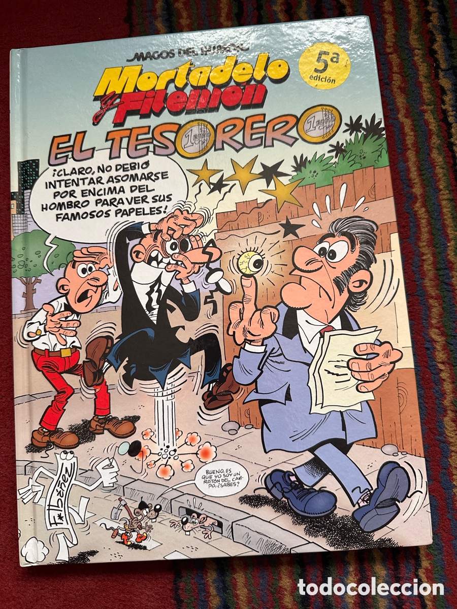 Tebeos: Mortadelo y Filem&oacute;n, el tesorero, quinta edici&oacute;n - Foto 1