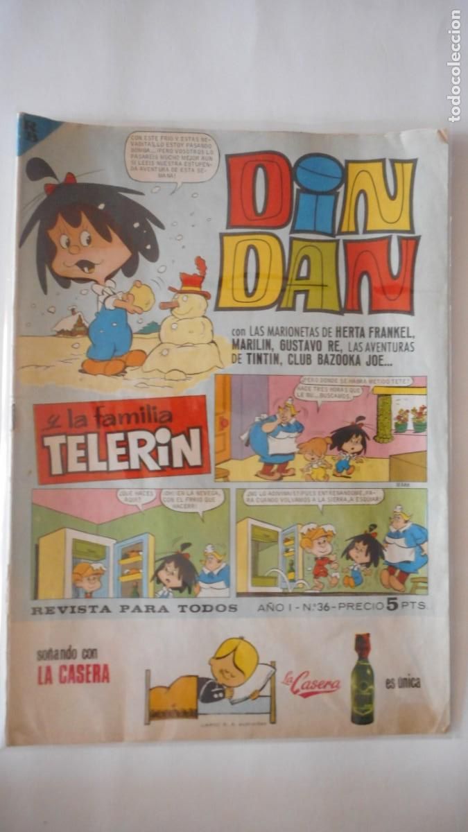 Tebeos: DIN DAN N&ordm; 36 / C-19 - Foto 1