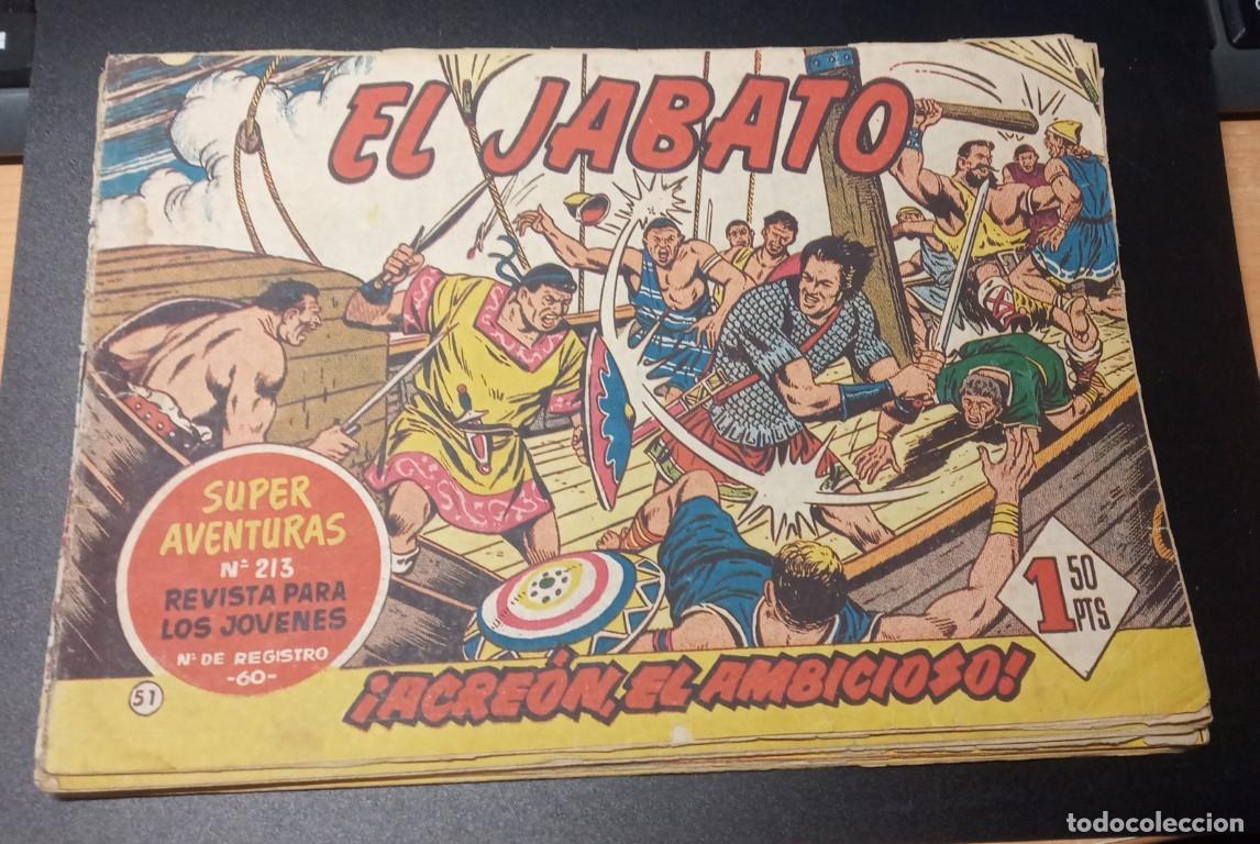 Tebeos: Lote comics &rdquo;El Jabato&rdquo; edicion (1960) - Foto 7