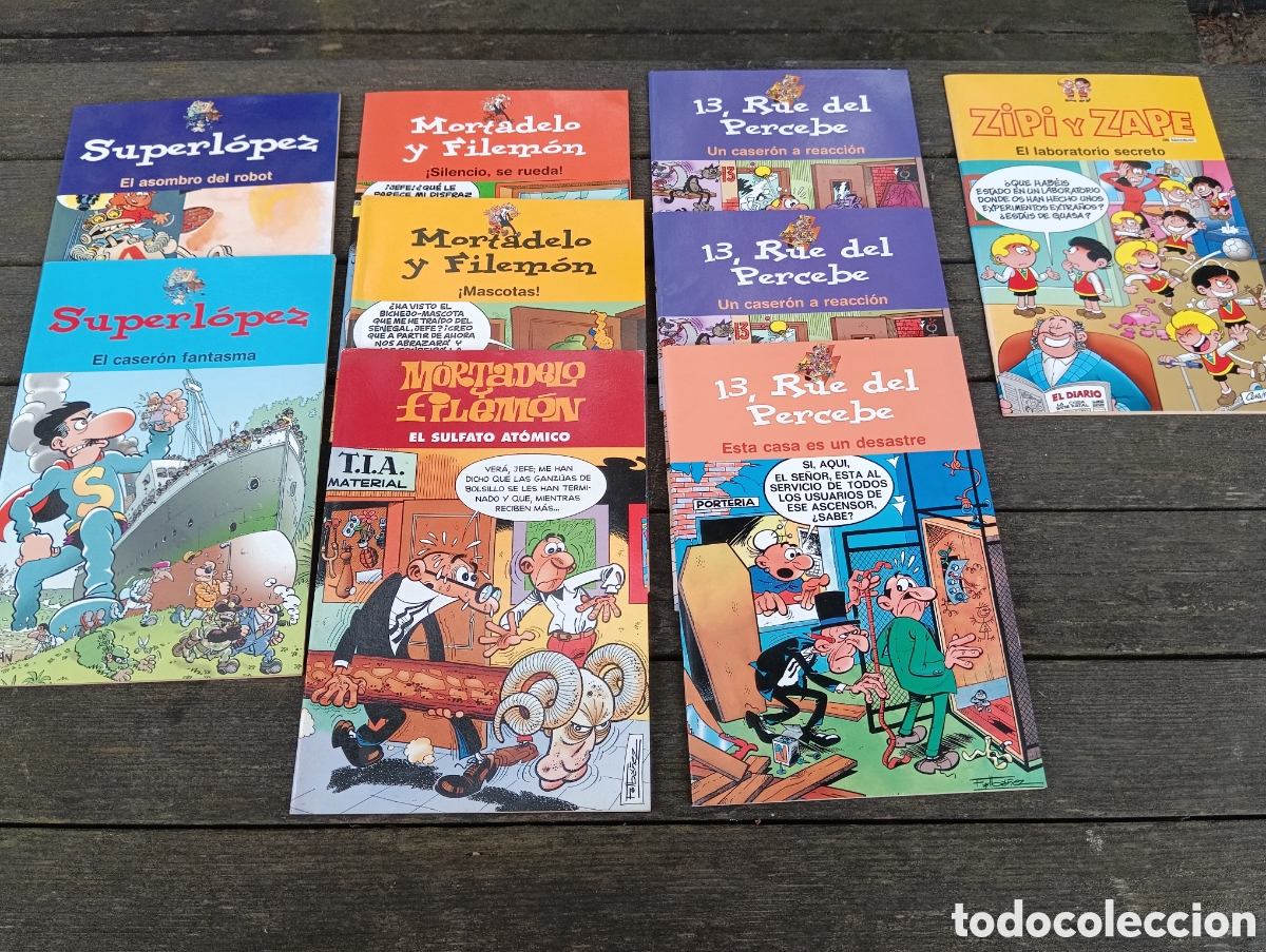 Tebeos: LOTE COMICS MORTADELO Y FILEMON, 13 RUE DEL PRECEBE.. - Foto 1