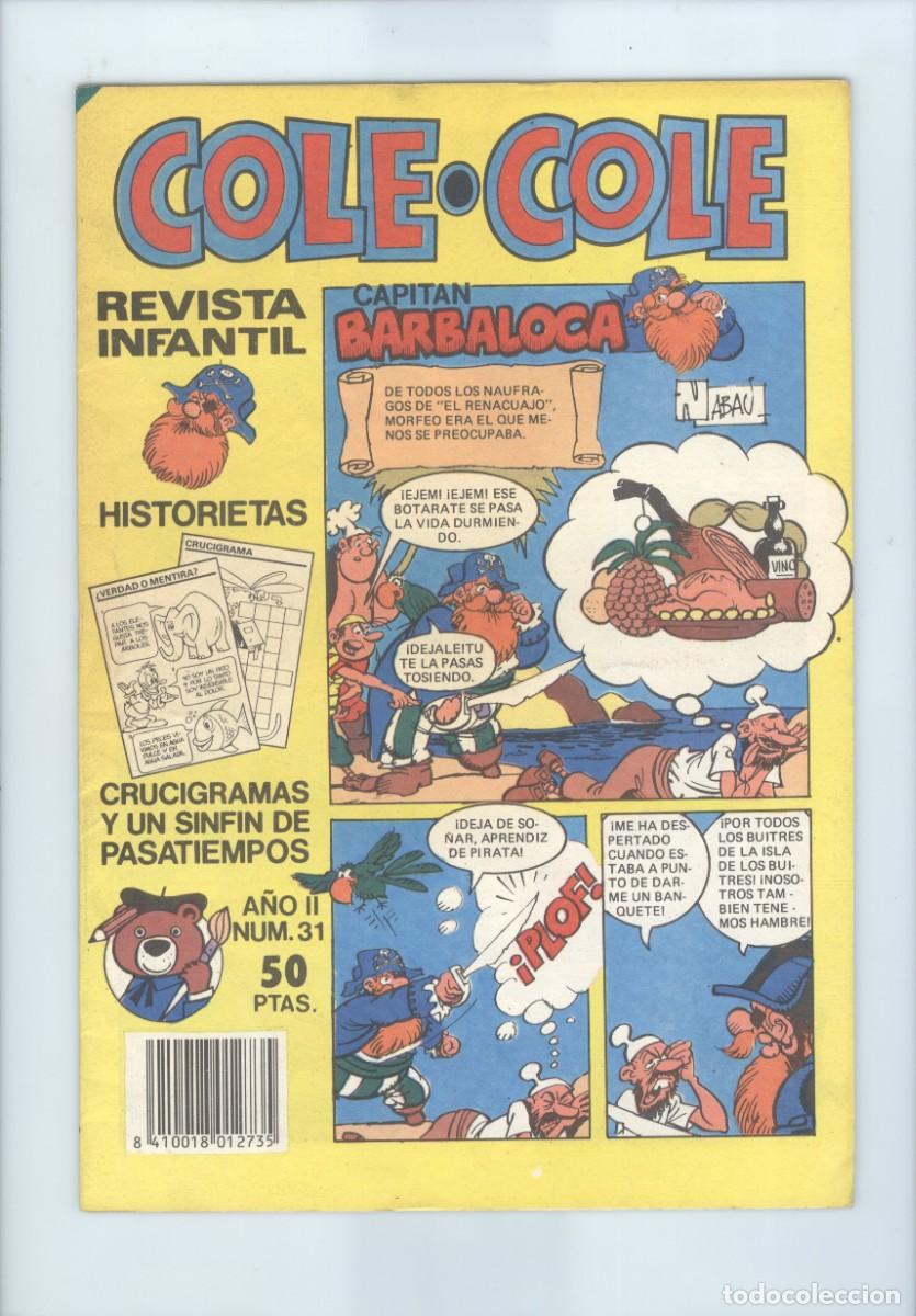 Tebeos: Bruguera. Cole cole. Segunda &eacute;poca. 31