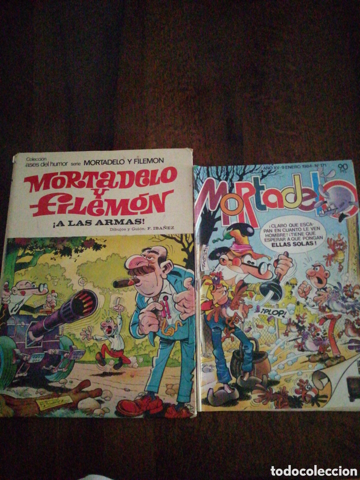 Tebeos: 2 Revistas Mortadelo y Filemon - Foto 1