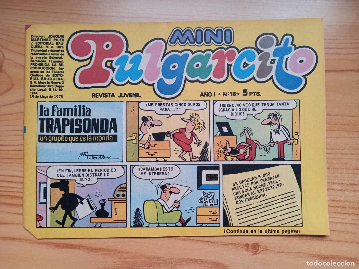 Tebeos: Mini Pulgarcito n&ordm; 18 - Foto 1