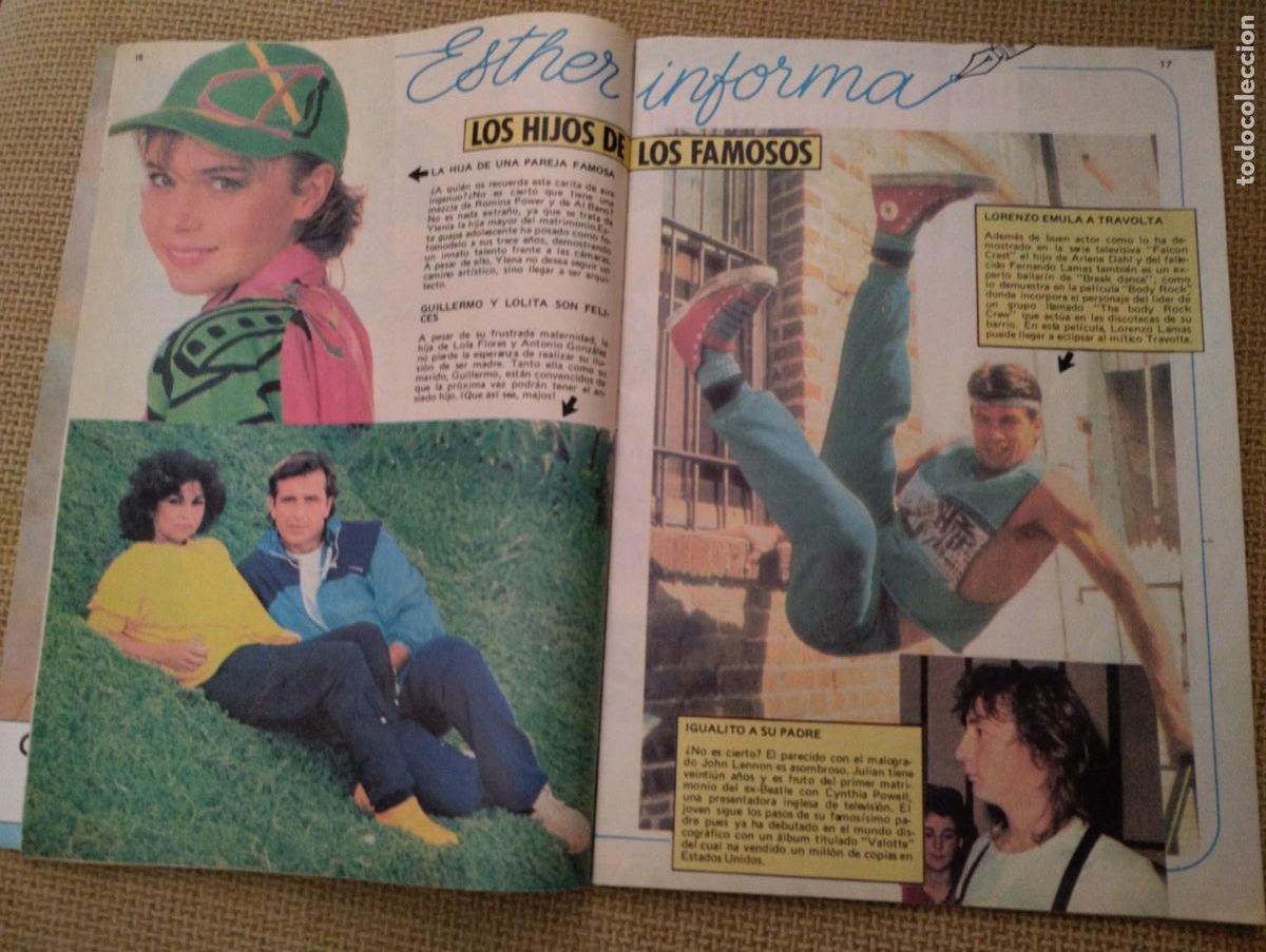 Tebeos: Revista Esther 1985 . Poster Michael Jackson - Foto 7
