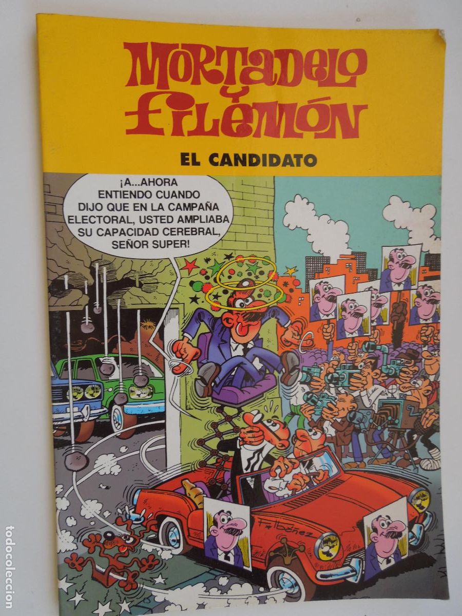 Tebeos: MORTADELO Y FILEMON - EL CANDIDATO - EDC B 2003 - Foto 1