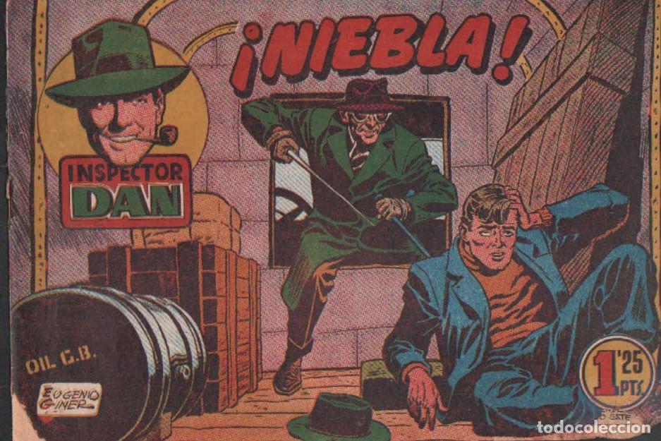 Tebeos: &iexcl;NIEBLA! INSPECTOR DAN N&ordm;51. A-COMIC-3781 - Foto 1