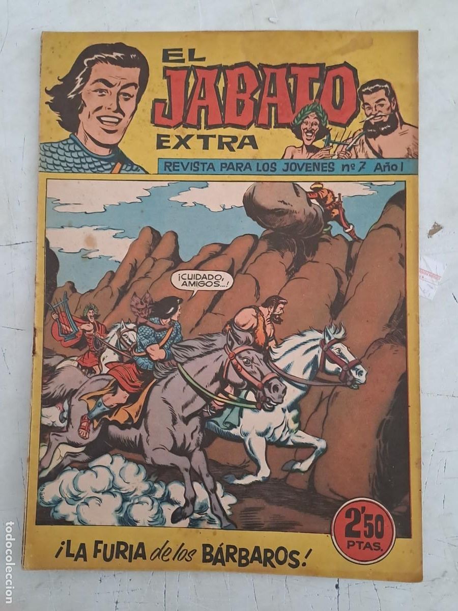 Tebeos: El Jabato extra 7, Bruguera