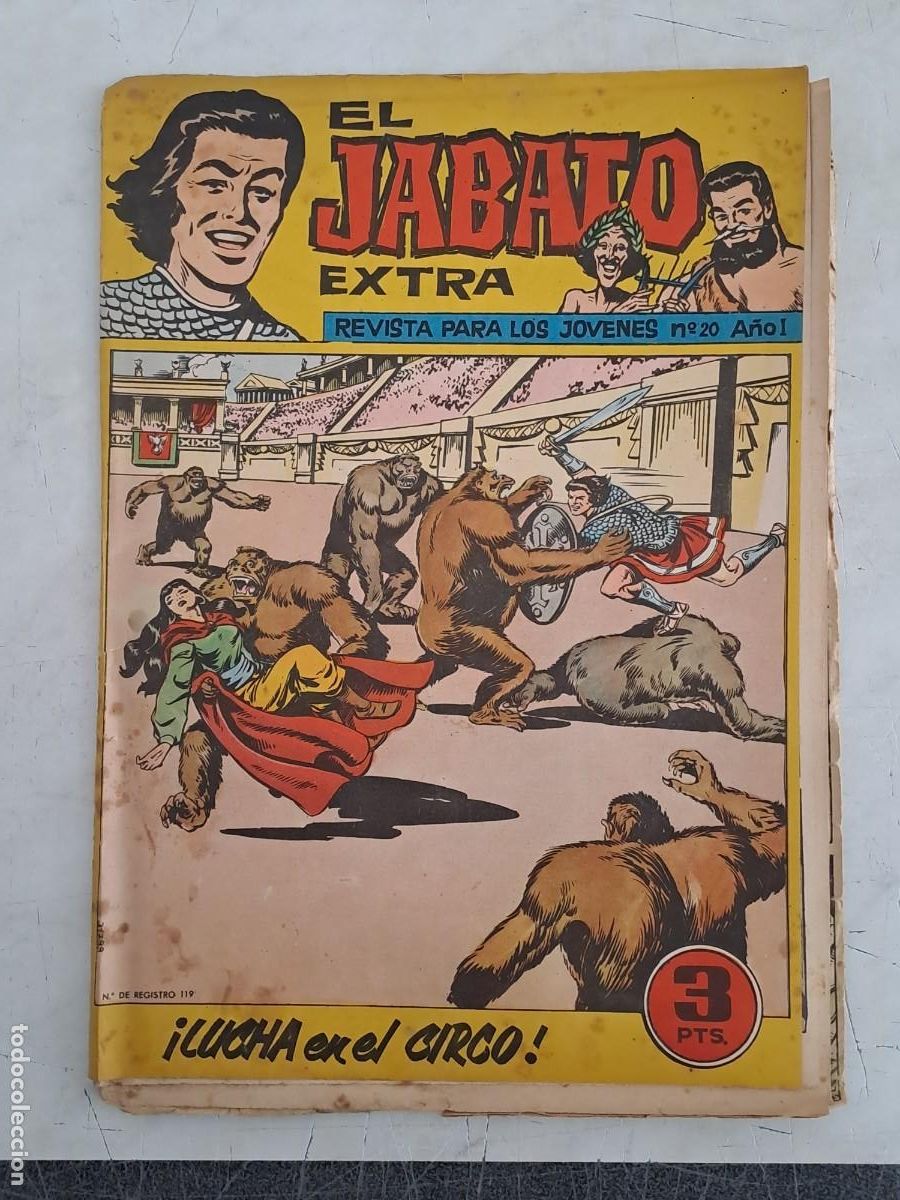 Tebeos: El Jabato extra 20, Bruguera - Foto 1