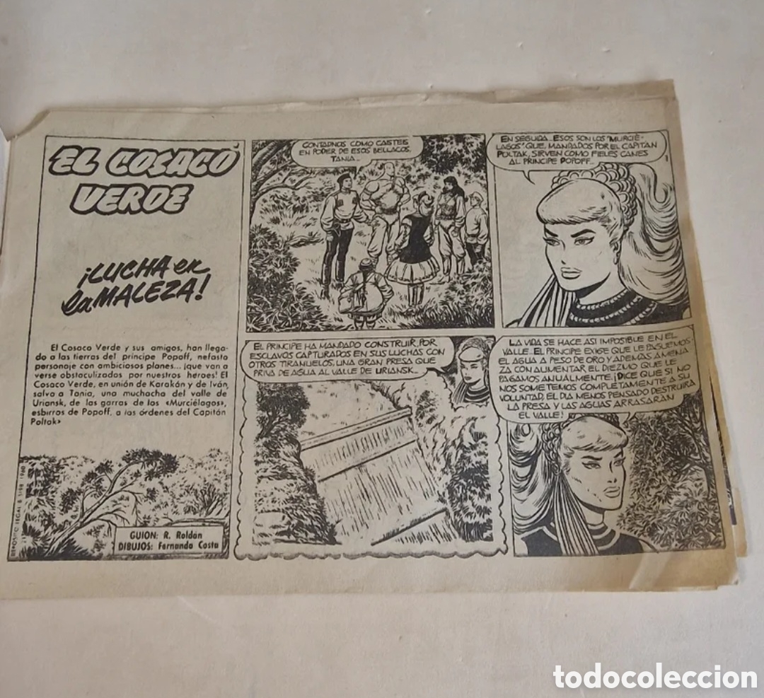Tebeos: S&uacute;per aventuras - El Cosaco Verde - Foto 3