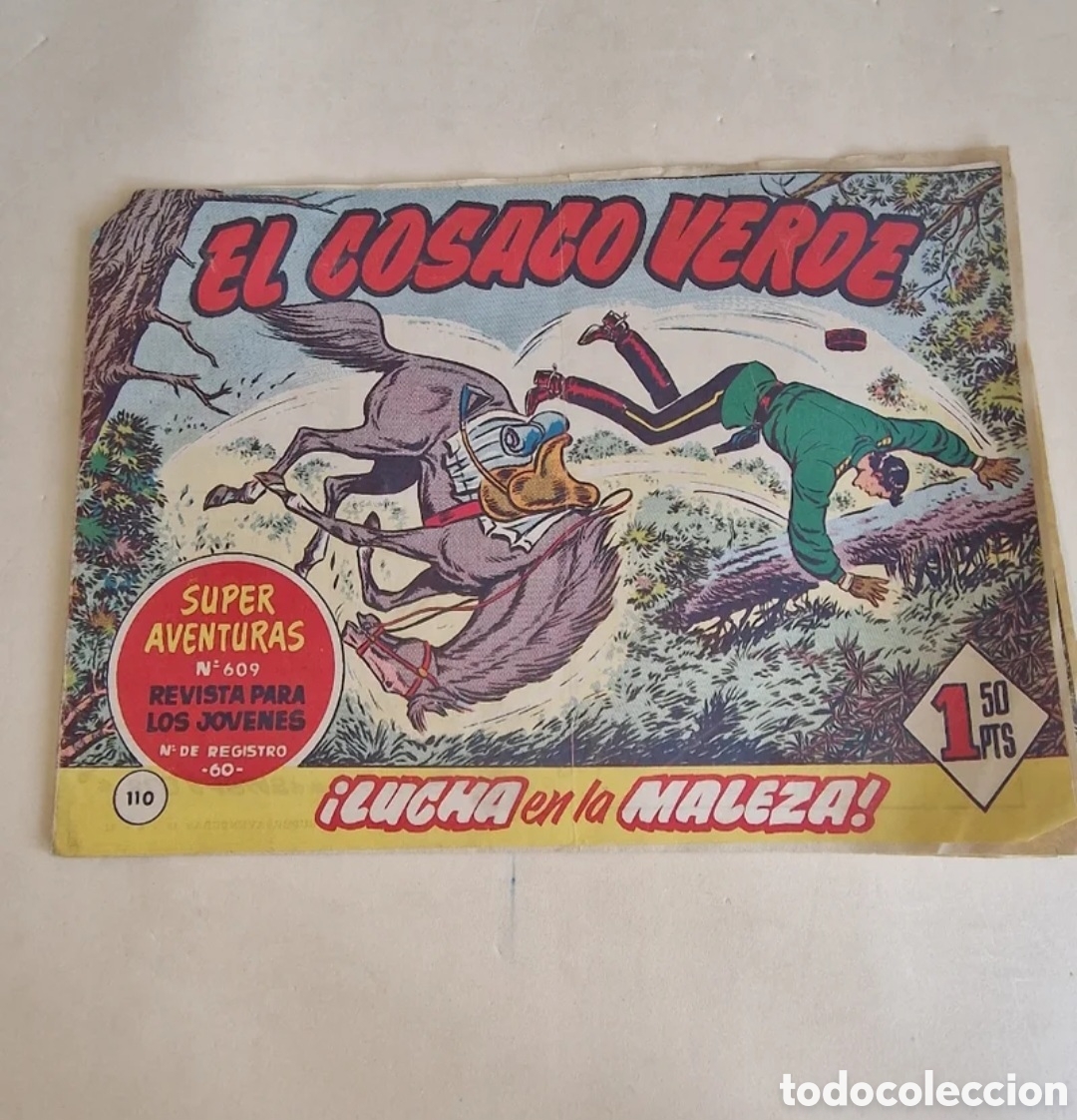 Tebeos: S&uacute;per aventuras - El Cosaco Verde - Foto 1