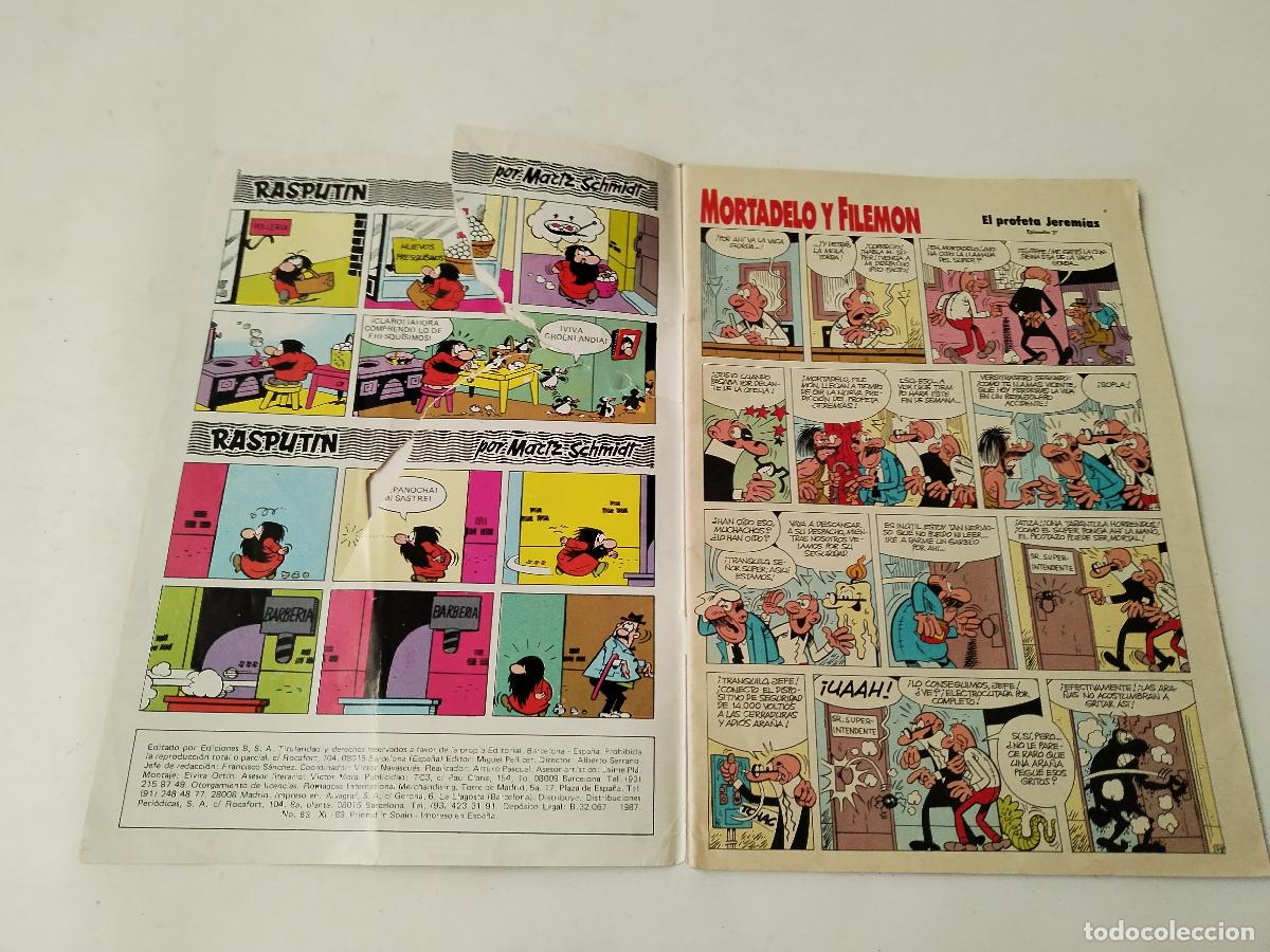 Tebeos: SUPER MORTADELO - N&ordm; 63 - c127 - Foto 2