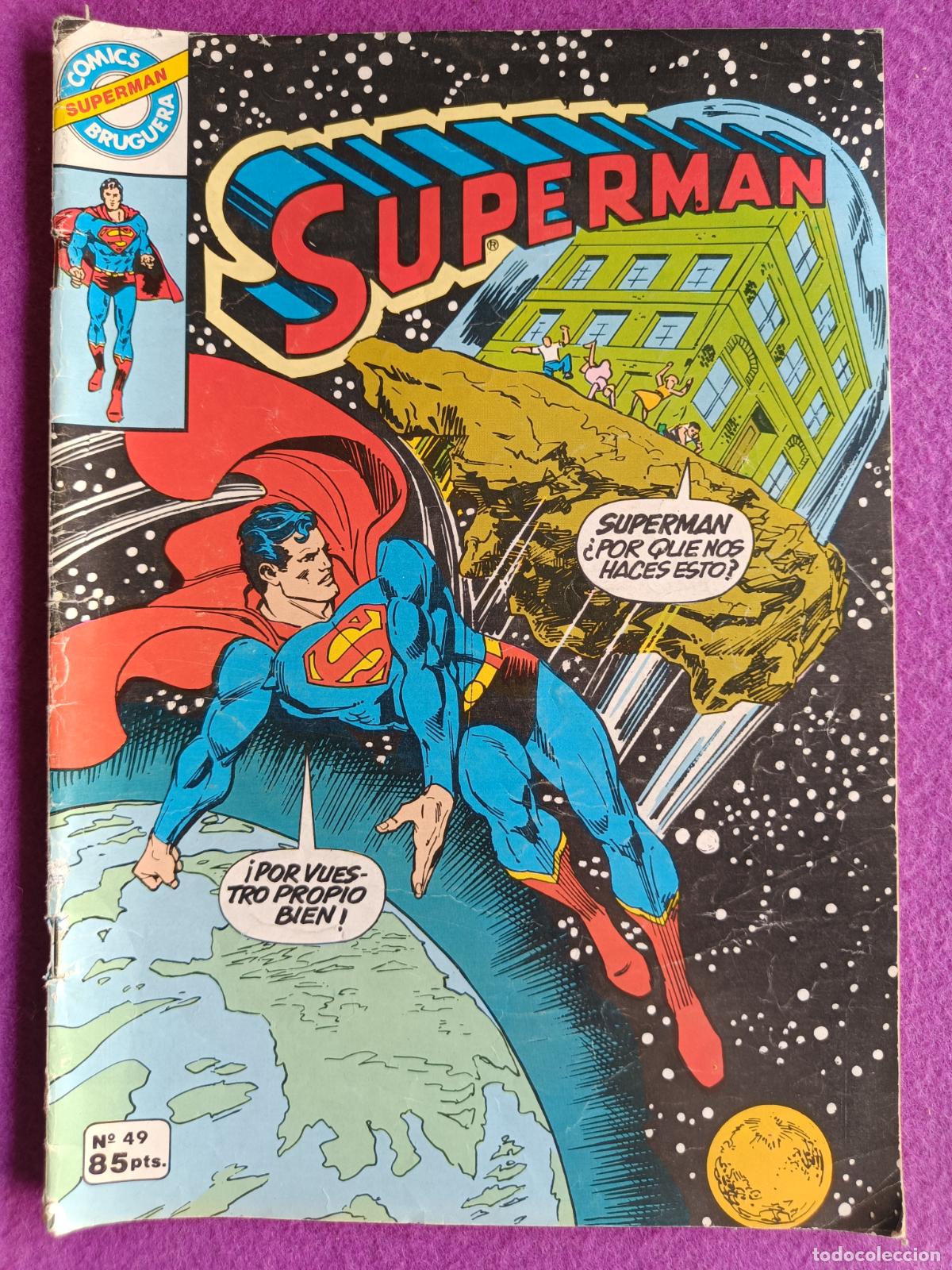Tebeos: TEBEO SUPERMAN N&ordm; 49 EDICIONES BRUGUERA 1981 - Foto 1