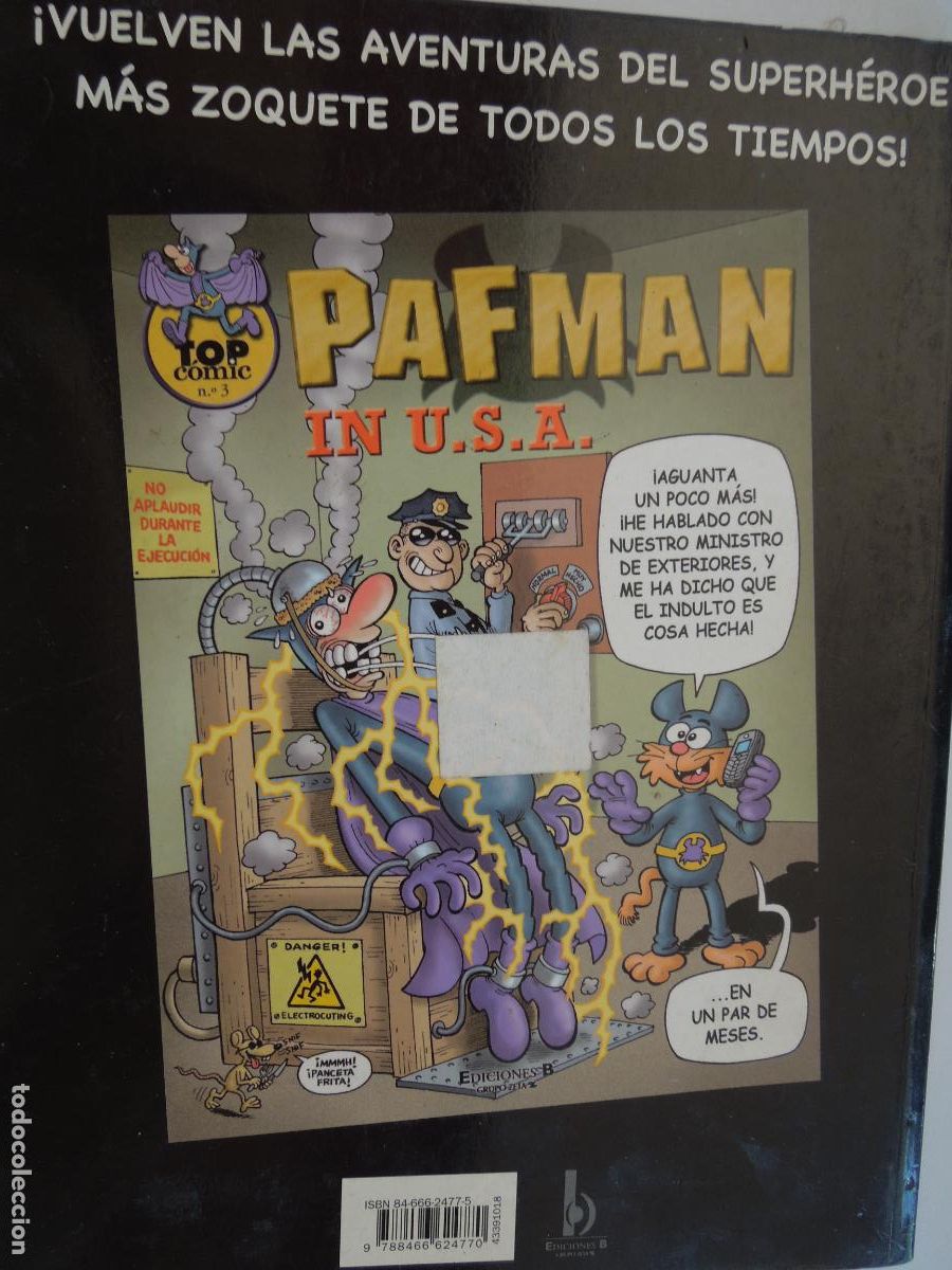 Tebeos: MORTADELO TOP COMIC N&ordm; 18 - EDICIONES B - Foto 4
