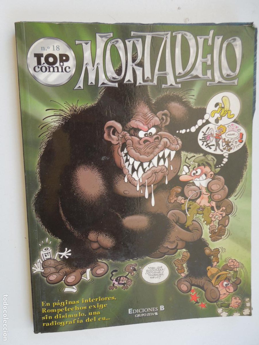 Tebeos: MORTADELO TOP COMIC N&ordm; 18 - EDICIONES B - Foto 1
