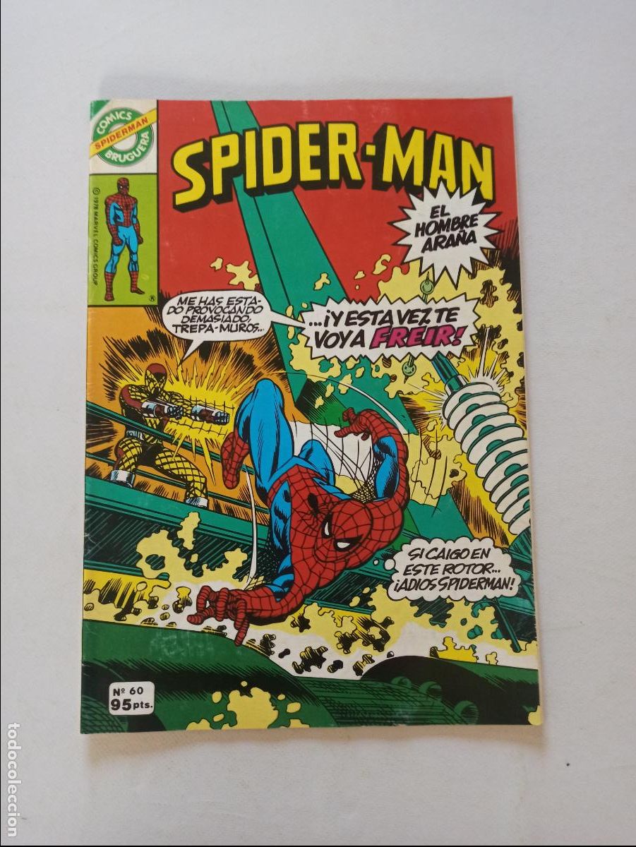 Tebeos: SPIDER-MAN N&ordm; 60 - BRUGUERA (K2) - Foto 1