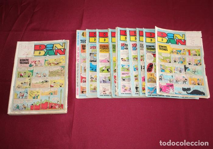 Tebeos: LOTE 28 COMICS DIN DAN BRUGUERA - Foto 1