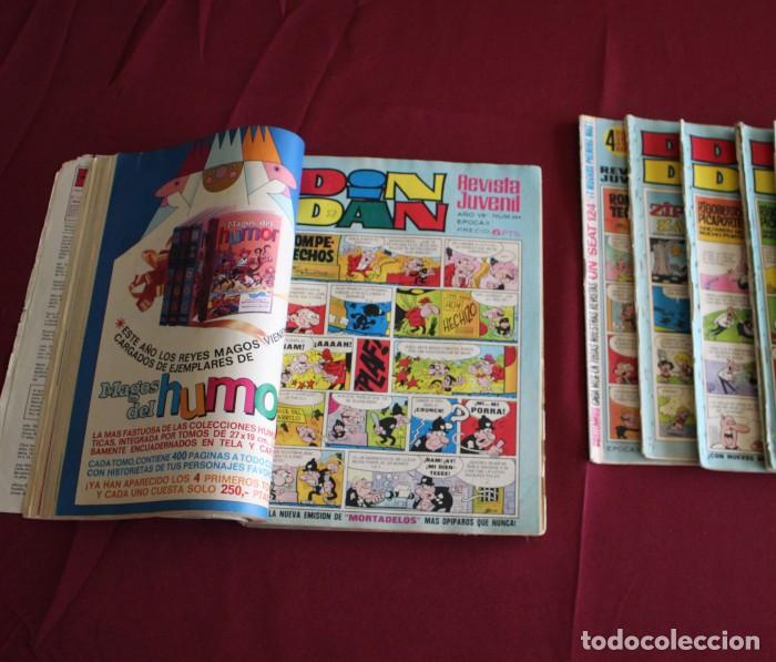 Tebeos: LOTE 28 COMICS DIN DAN BRUGUERA - Foto 3