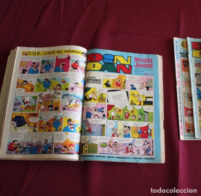 Tebeos: LOTE 28 COMICS DIN DAN BRUGUERA - Foto 4
