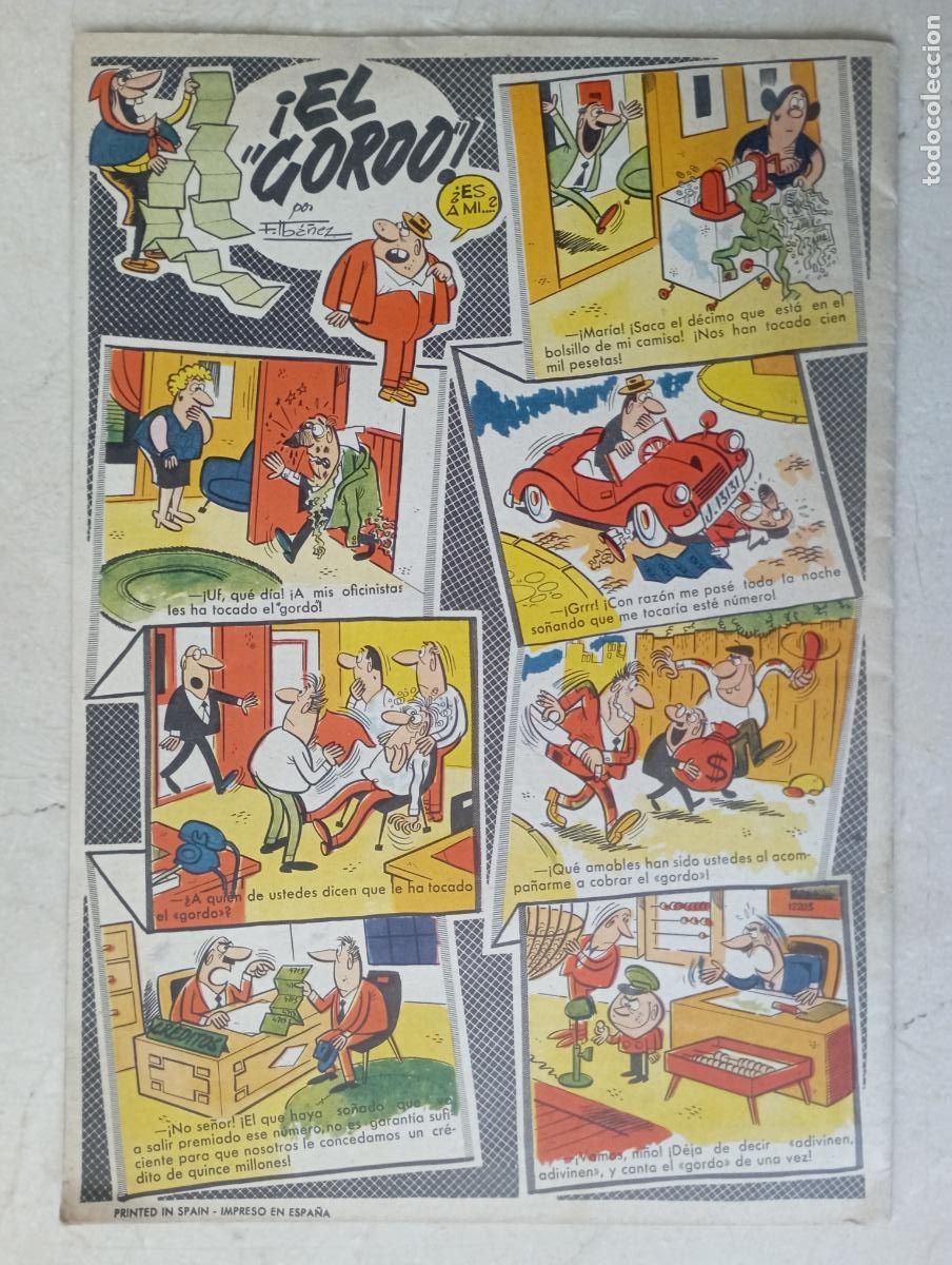 Tebeos: EL DDT ALMANAQUE PARA 1961 - Foto 2