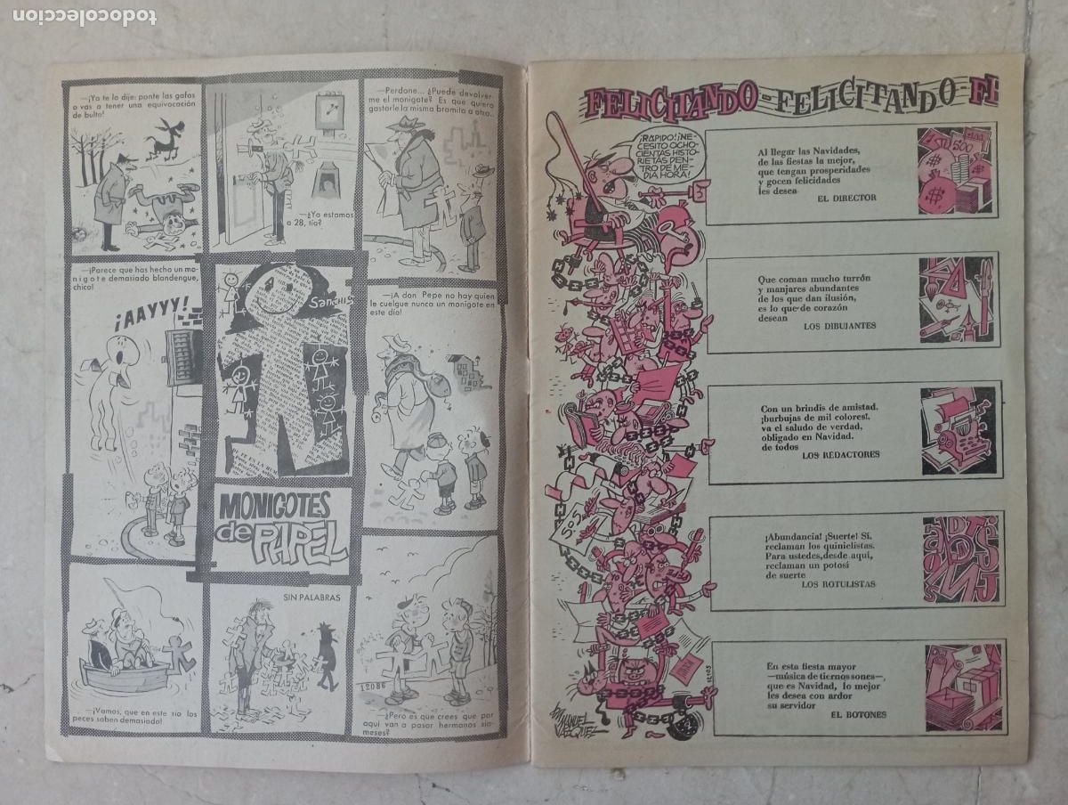 Tebeos: EL DDT ALMANAQUE PARA 1961 - Foto 4