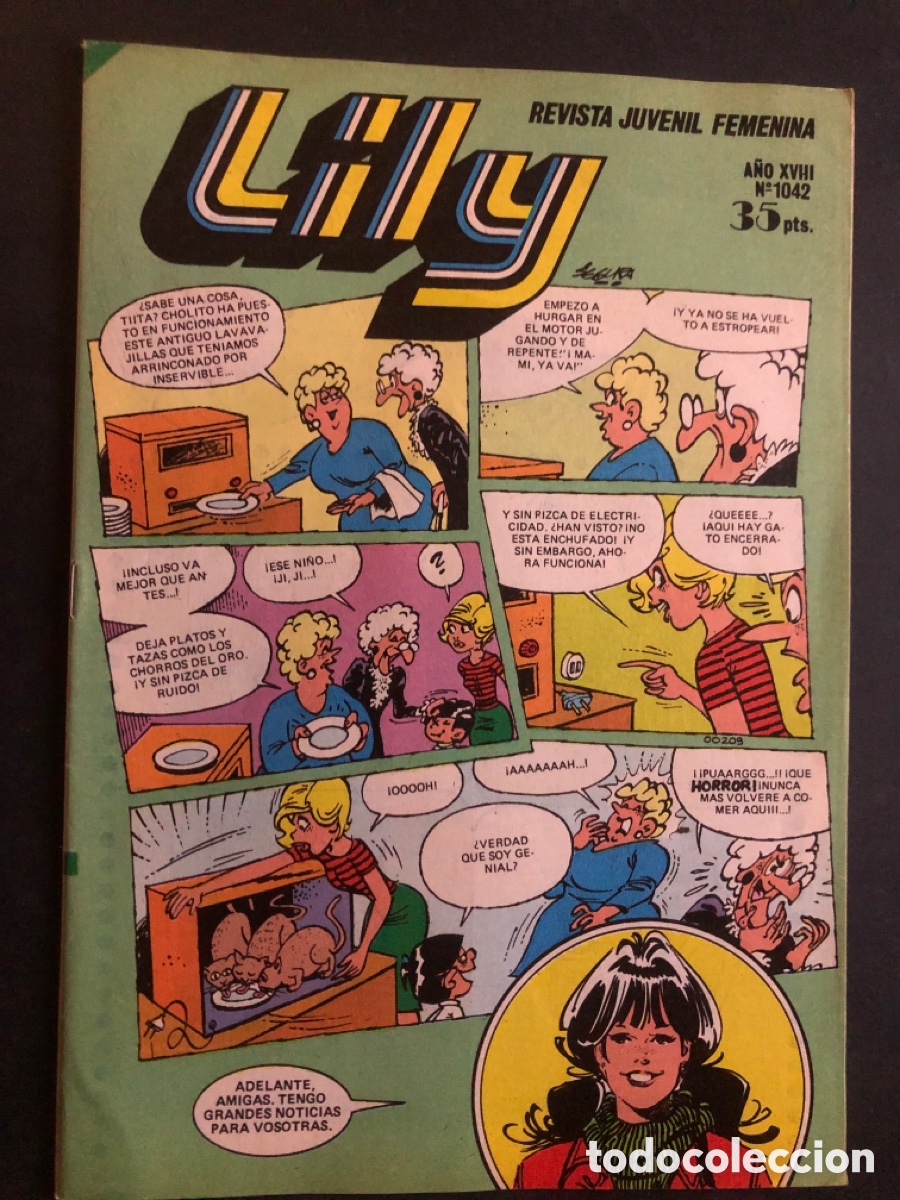 Tebeos: COMIC LILY N&ordm; 1042 EDITORIAL BRUGUERA - Foto 1