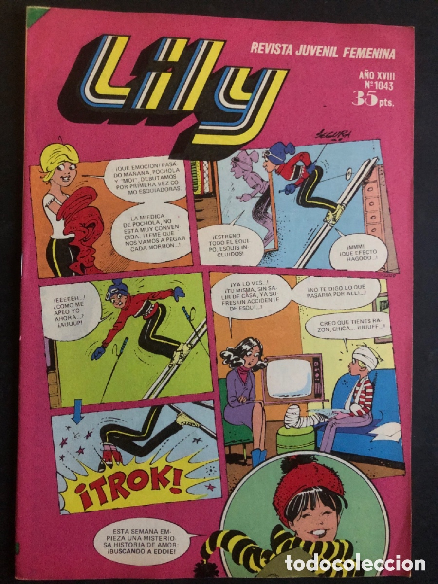 Tebeos: COMIC LILY N&ordm; 1043 EDITORIAL BRUGUERA - Foto 1